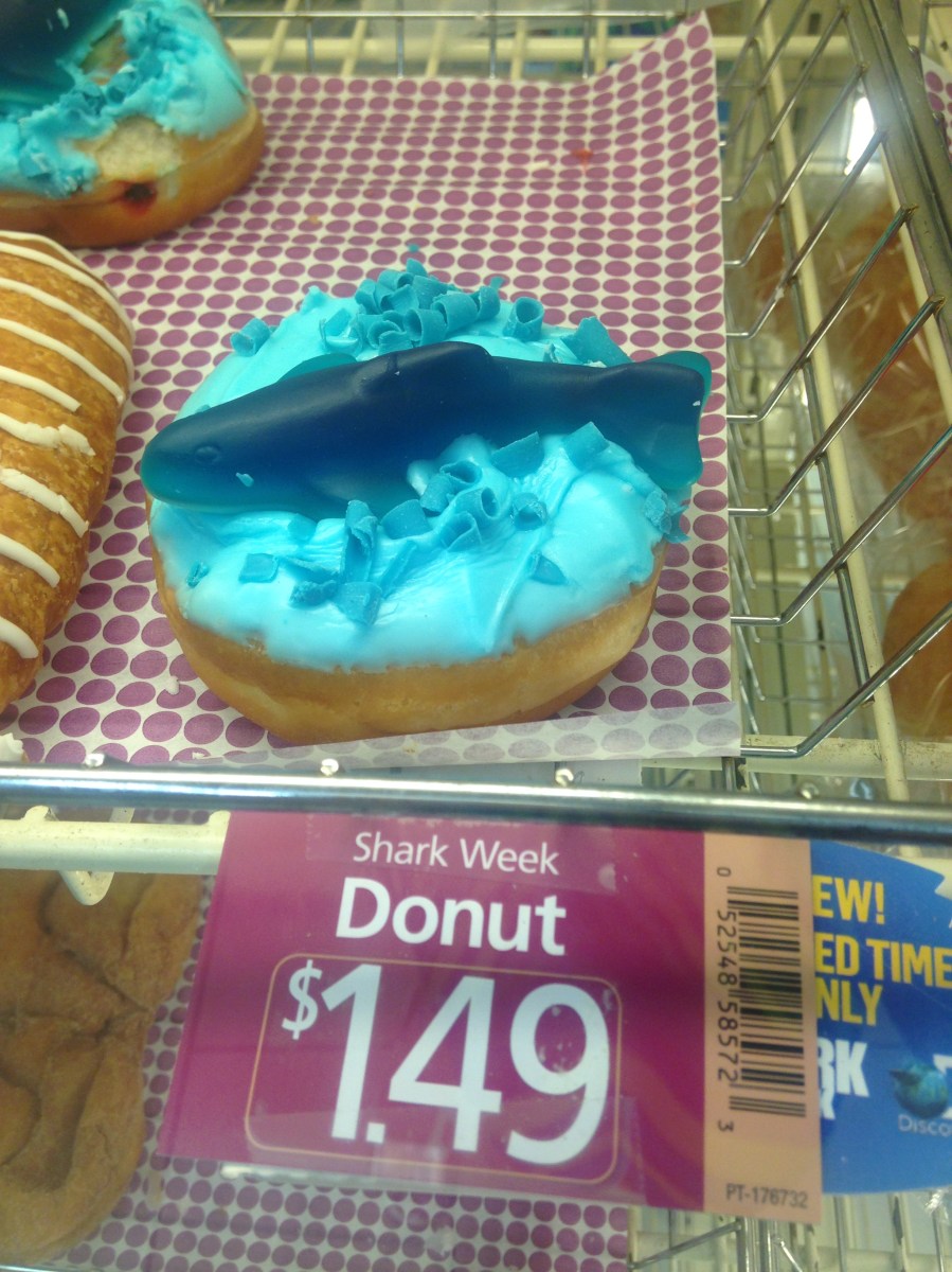 Shark Week donut