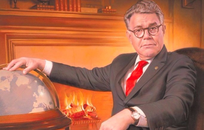 Al Franken Giant of the Senate book cover
