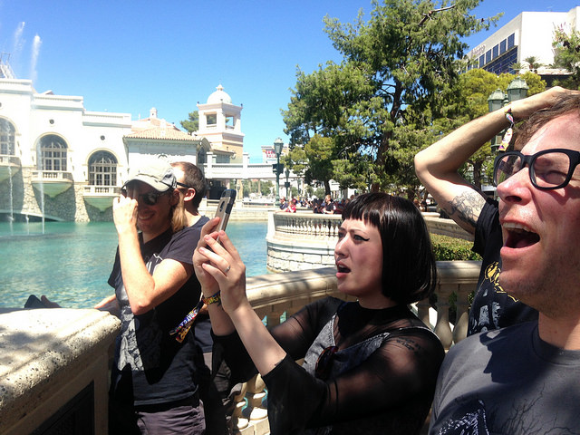 Bellagio fountains show