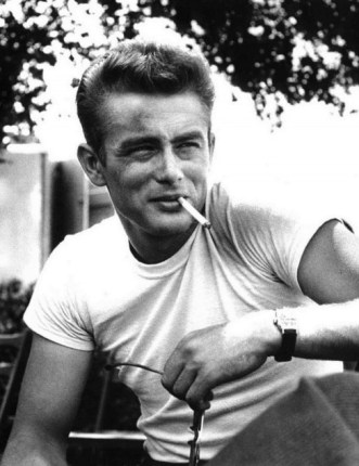 James Dean smoking